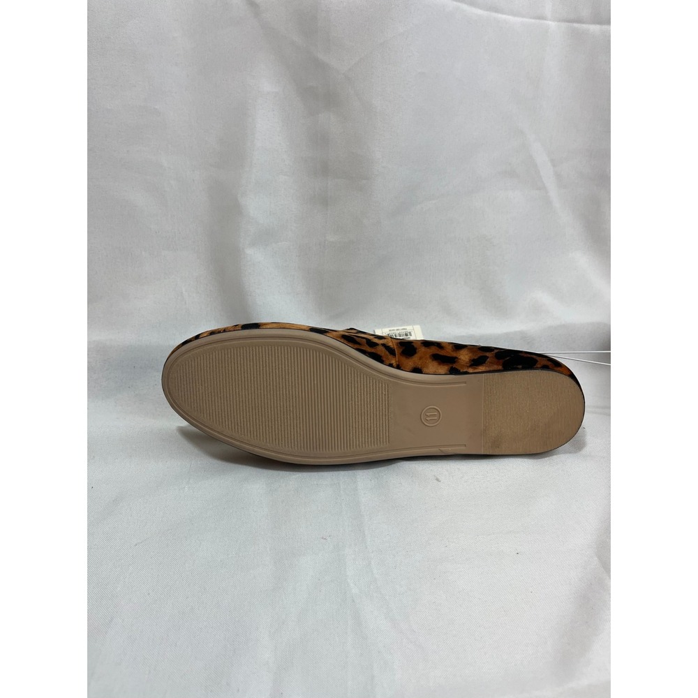 A New Day Women Leopard Print Mary Jane Flats Crisscross Strap Shoes Size 11 NEW - Picture 6 of 6